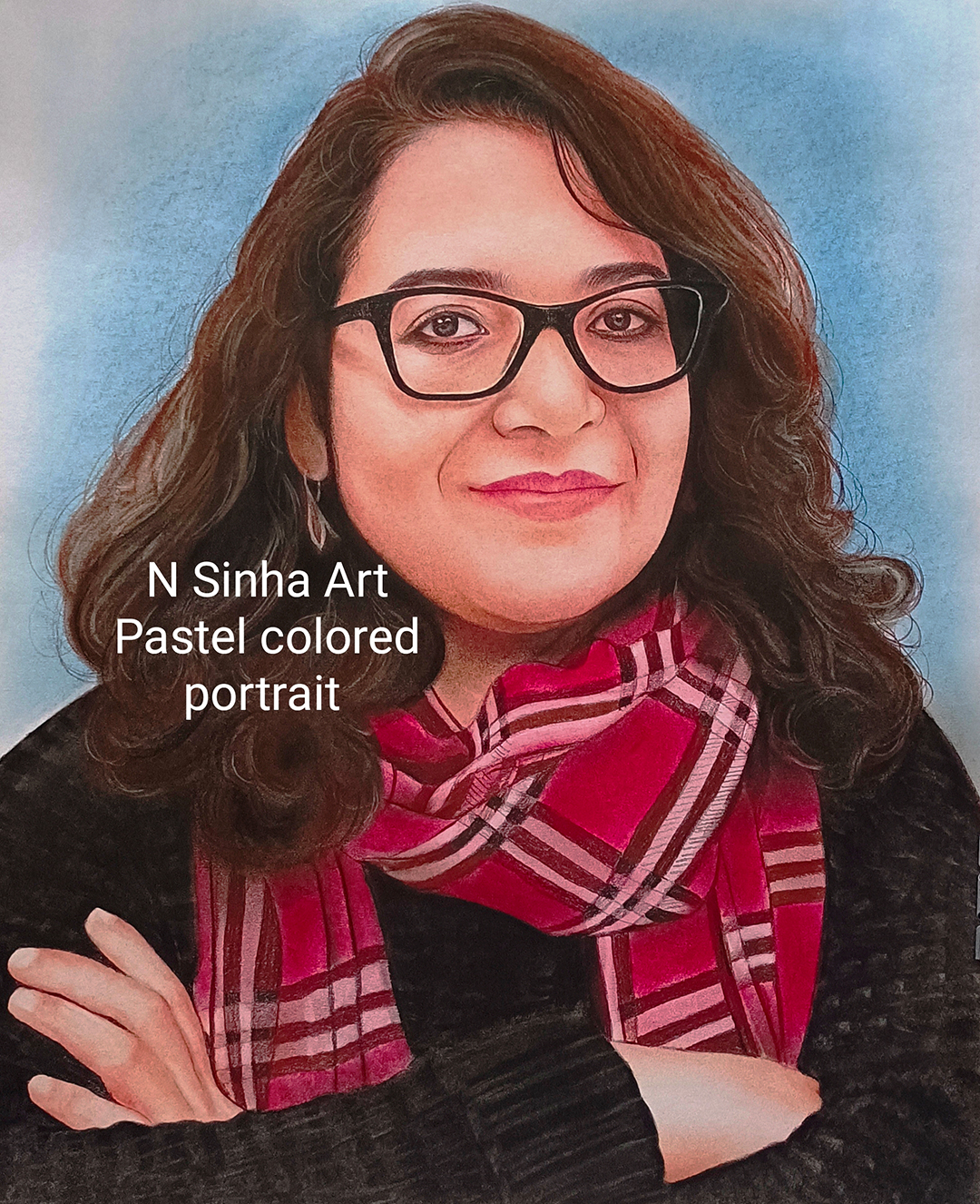 Pastel Colored Portrait